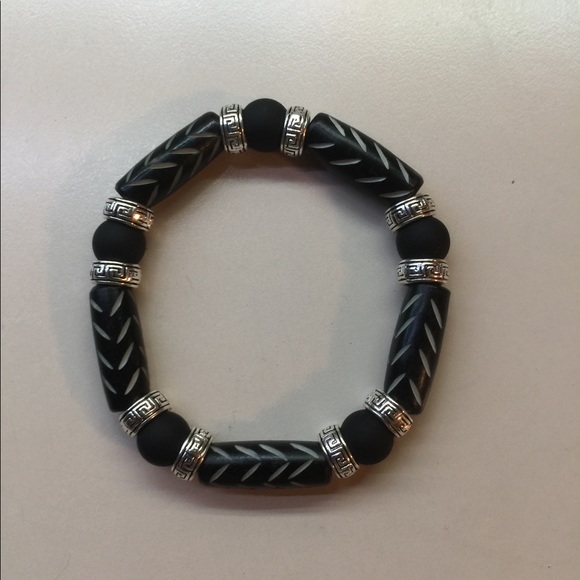 African Zebra Print Bracelet - Picture 2 of 5